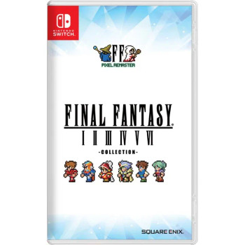 Final Fantasy I-VI Pixel Remaster Collection Nintendo Switch cover