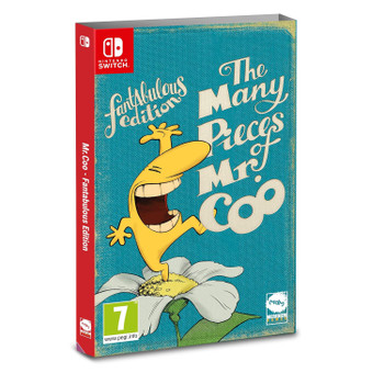 The Many Pieces of Mr. Coo Nintendo Switch game cover  slip