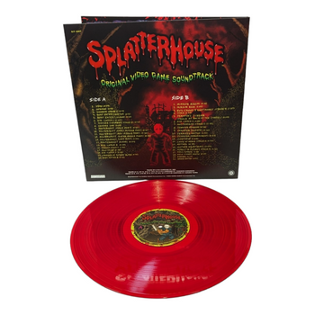 SPLATTERHOUSE: ORIGINAL VIDEO GAME SOUNDTRACK 1x Vinyl LPback cover