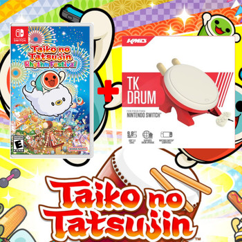 Taiko no Tatsujin: Rhythm Festival + TK Drum Bundle Nintendo Switch