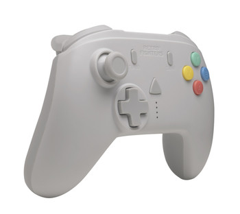 StrikerDC Wireless Next-Gen Dreamcast Controller - White side