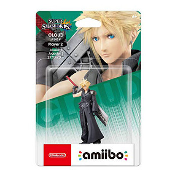 Cloud Player 2 Super Smash Bros. Amiibo Japan Version