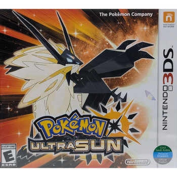 Pokémon Ultra Sun - Nintendo 3DS (U.A.E Version) front