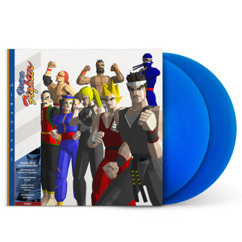 Virtua Fighter Original Game Soundtrack blue 2x Vinyl LP 