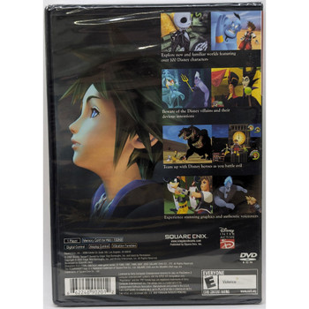 Kingdom Hearts (Greatest Hits) - Playstation 2 back cover