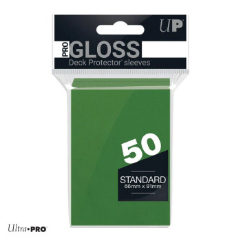 Standard Deck Protector Sleeves PRO Matte - Dark Green 50 Pack
