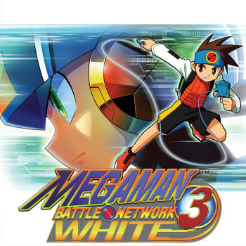 MEGA MAN BATTLE NETWORK 3 OST Vinyl LP  White cover