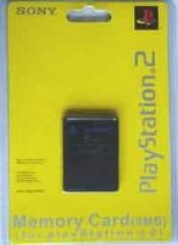 PlayStation 2 Official Sony 8mb Memory card - Black (PlayStation 2)