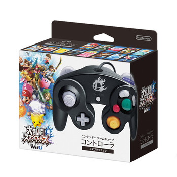 Nintendo GameCube Controller - Super Smash Bros - BLACK