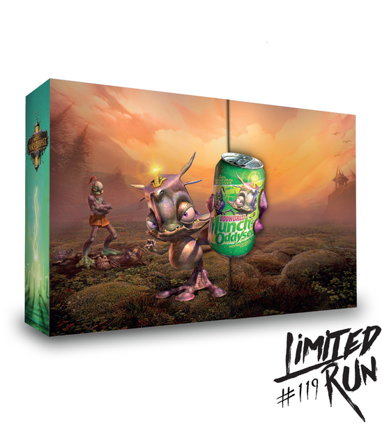 MUNCH'S ODDYSEE COLLECTOR'S EDITION (VITA) LIMITED RUN #119, PlayStation Vita, VideoGamesNewYork, VGNY