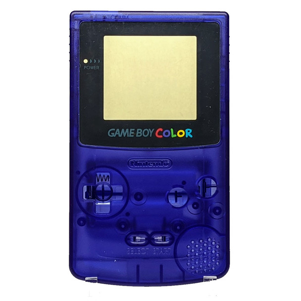 GameBoy Color Replacement Shell - Clear Purple (GBC)