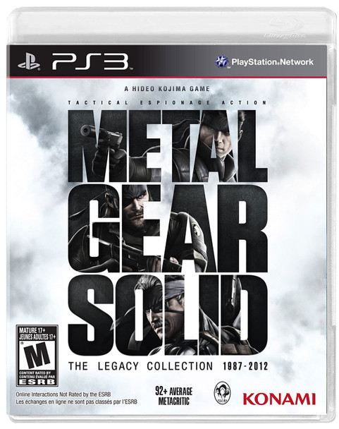 cover image of Metal Gear Solid: The Legacy Collection [PlayStation 3] 