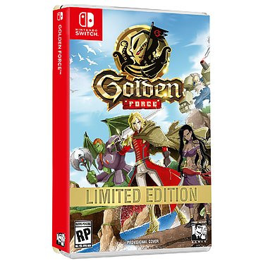 Golden Force Limited Edition for Nintendo Switch is available at