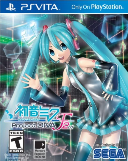 Hatsune Miku: Project Diva F 2nd Playstaion Vita is available at