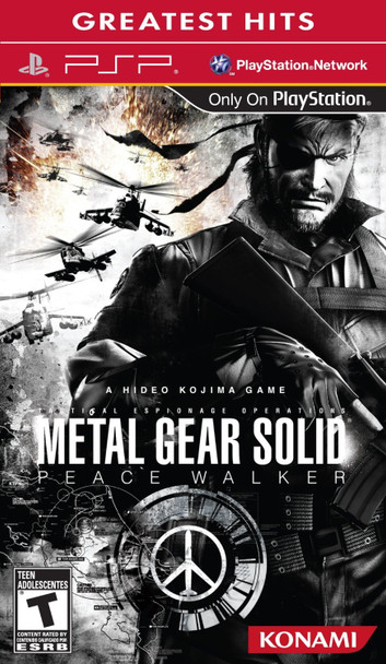 Metal Gear Solid Peace Walker (Greatest Hits) US Version - PSP