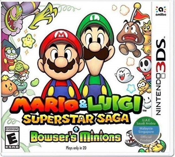 Mario & Luigi: Superstar Saga + Bowser's Minions - Nintendo 3DS (U.A.E Version) 