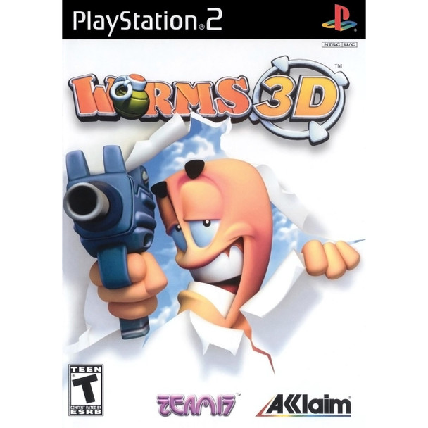 Front image of Worms 3D (PlayStation 2) 