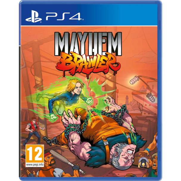 Mayhem Brawler - Red Art Games (PlayStation 4)  Mayhem Brawler - Red Art Games (PlayStation 4)