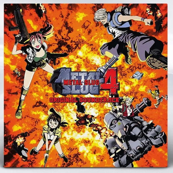 Metal Slug 4 Original Soundtrack 1x Vinyl LP cover