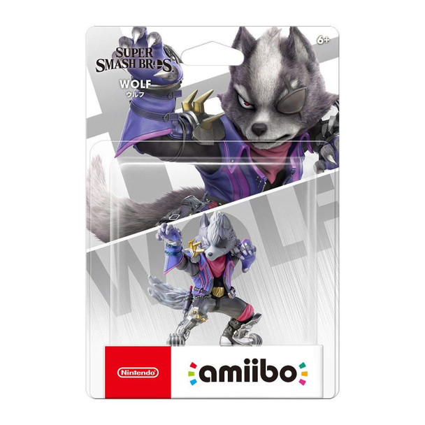 Wolf Super Smash Bros. Series Amiibo Japan Version