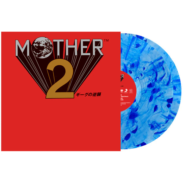 cover image of MOTHER 2  Original Soundtrack Vinyl LP  blue