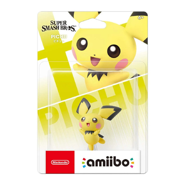 Pichu Super Smash Bros. Series Amiibo - JP Version box