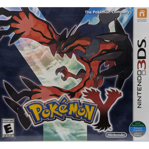 Pokemon Y - Nintendo 3DS (U.A.E Version)  front cover
