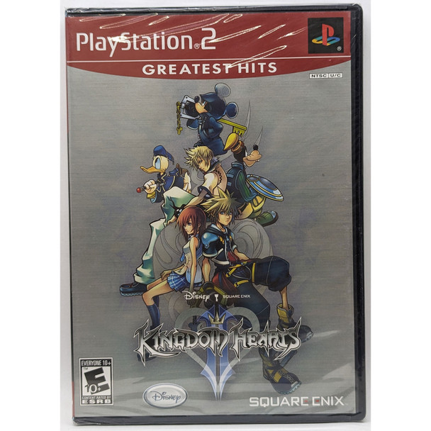 Kingdom Hearts II (Greatest Hits) - Playstation 2 front cover