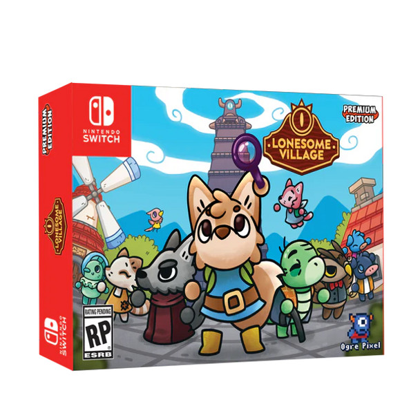 Lonesome Village - Retro Edition Nintendo Switch  box