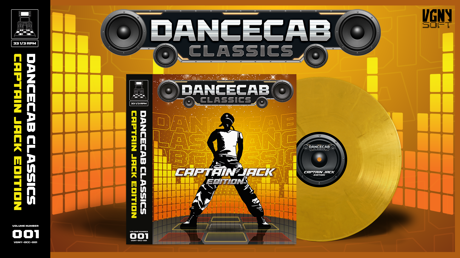 Dancecab Classics 001 Captain Jack Edition 12in 