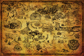 Zelda – Hyrule Map Poster