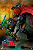 Link vs ganondorf poster