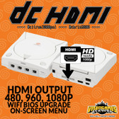 Sega Dreamcast System - White [USA&91; w/ DCHDMI for Sega Dreamcast at VideoGamesNewYork, VGNY
