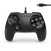 BrawlerGen USB Gamepad - Black  (Genesis Mini/PC/Mac/Switch)