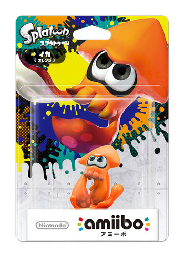 Orange Squid Splatoon 2 Amiibo Available at Videogamesnewyork, NY