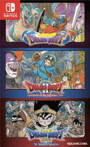 Dragon Quest 1 + 2 + 3 Collection Asian Version Multi-Language
