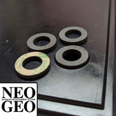 NEO GEO AES replacement RUBBER FEET with SCREW HOLE [HCR&91;