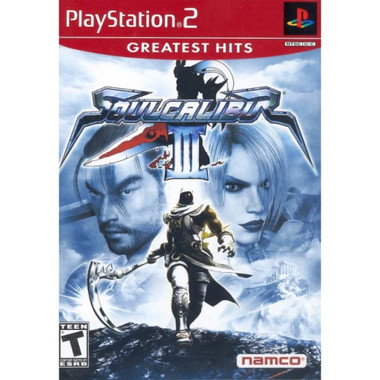 Jeu PS2 SoulCalibur III - édition PLATINUM, Complet (boîte, Manuel) - Très Bon état