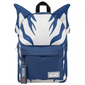 Star Wars Ahsoka Tano Blue and White Backpack front photo