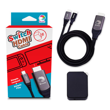 Switchケーブル Brook Switch HDMI Cable available at VIDEOGAMESNEWYORK,VGNY
