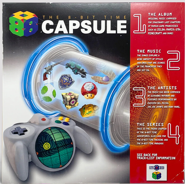 The 8-Bit Time Capsule 1x Vinyl LP available at VideoGamesNewYork