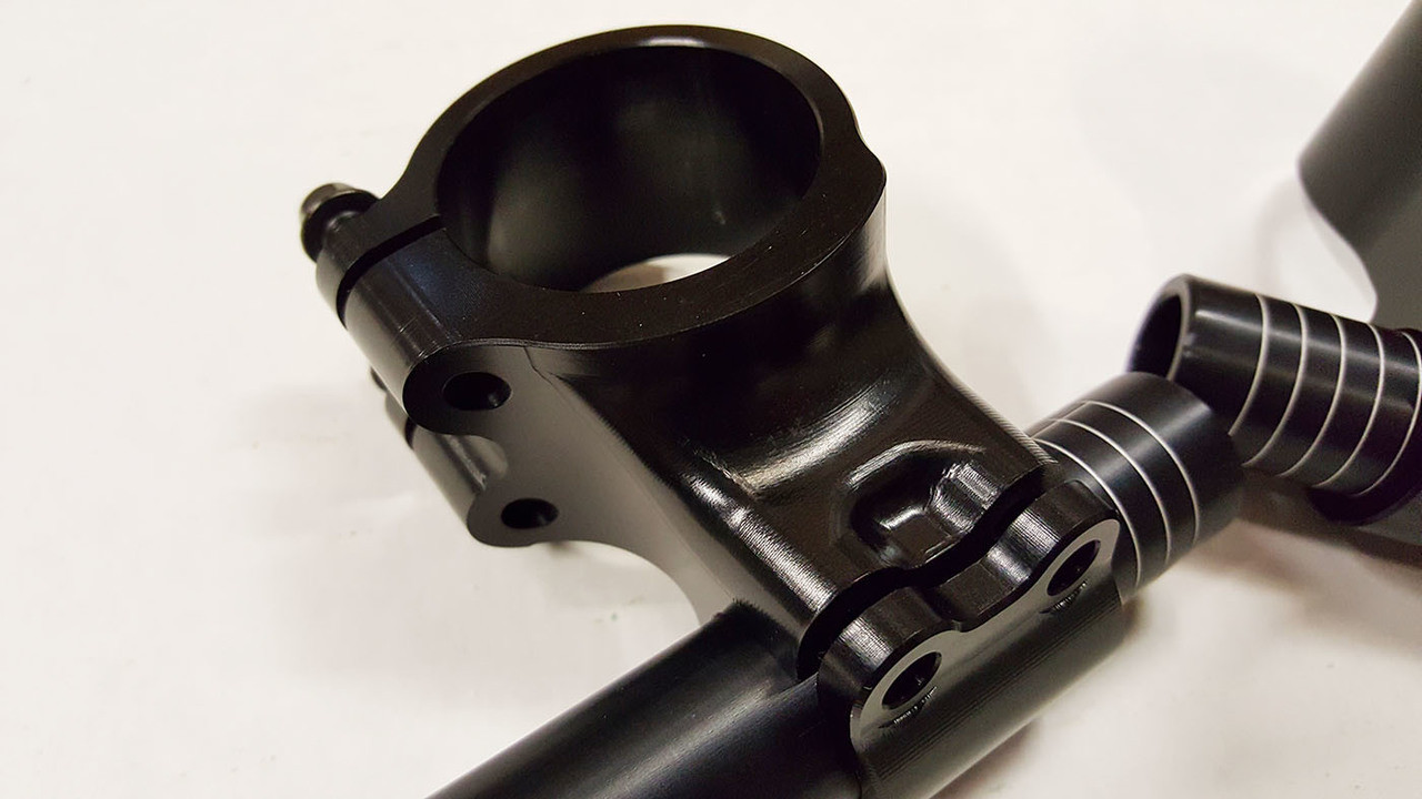 Graves Motorsports WORKS 41mm Riser Clip-on Yamaha R3 Handlebars