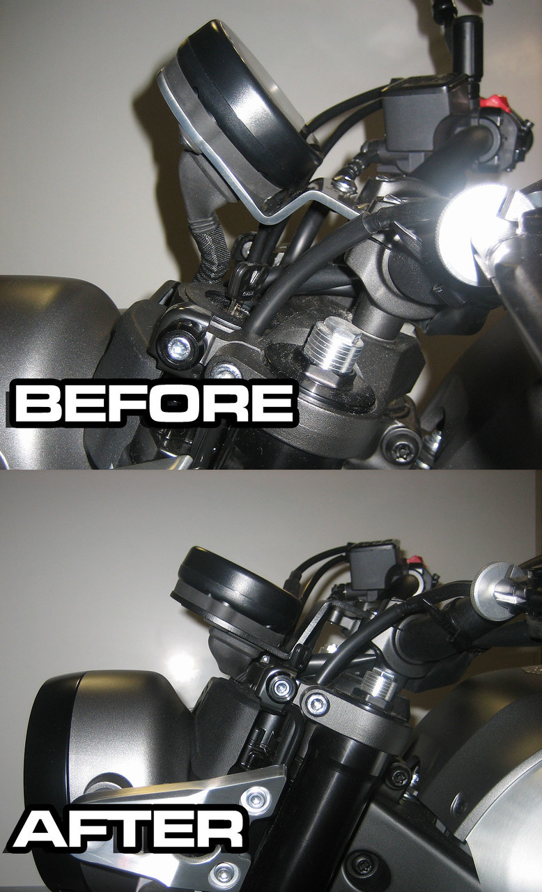 XSR900 graves メーターステー Graves Motorsports Yamaha XSR900 Dash Relocation Kit