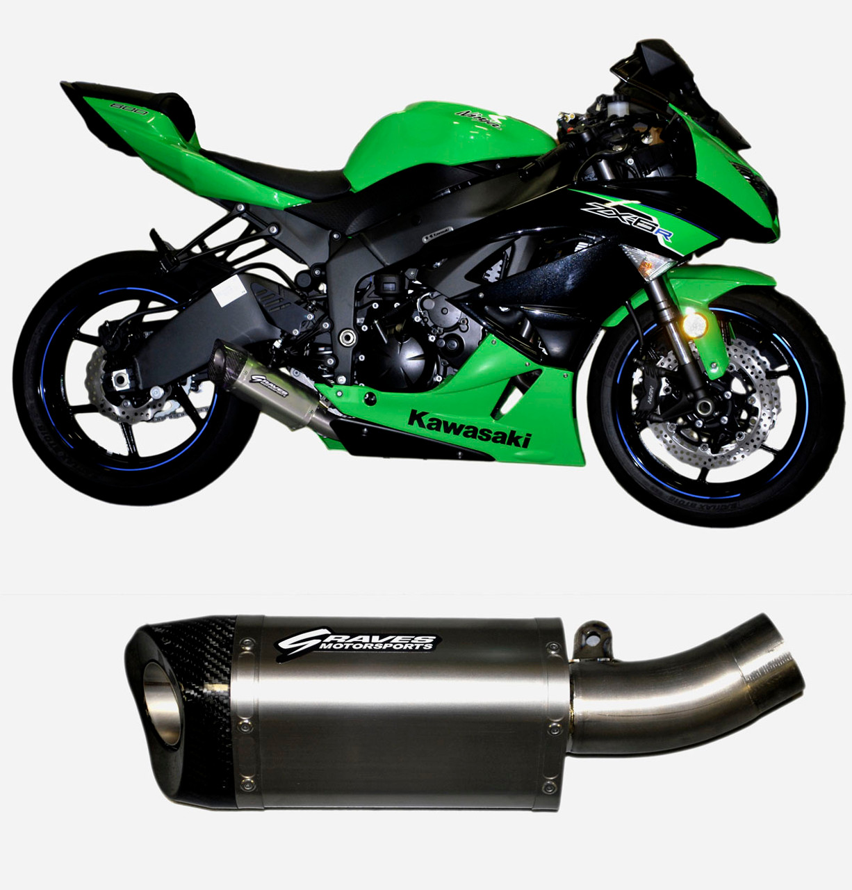 zx6 exhaust