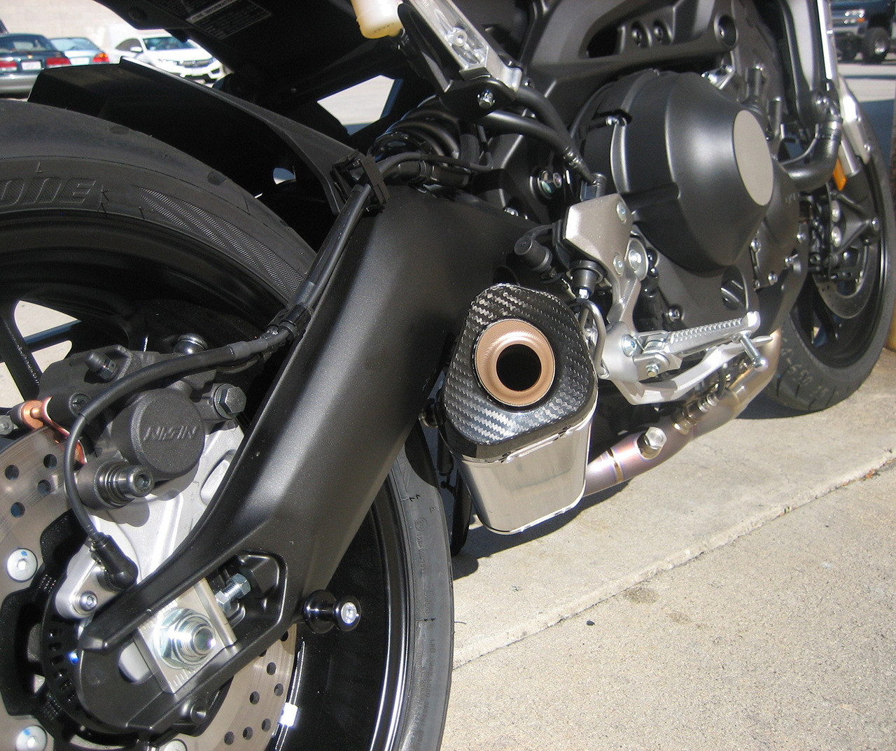 Graves Motorsports Yamaha XSR900 FZ09 FJ09 Full Titanium Exhaust