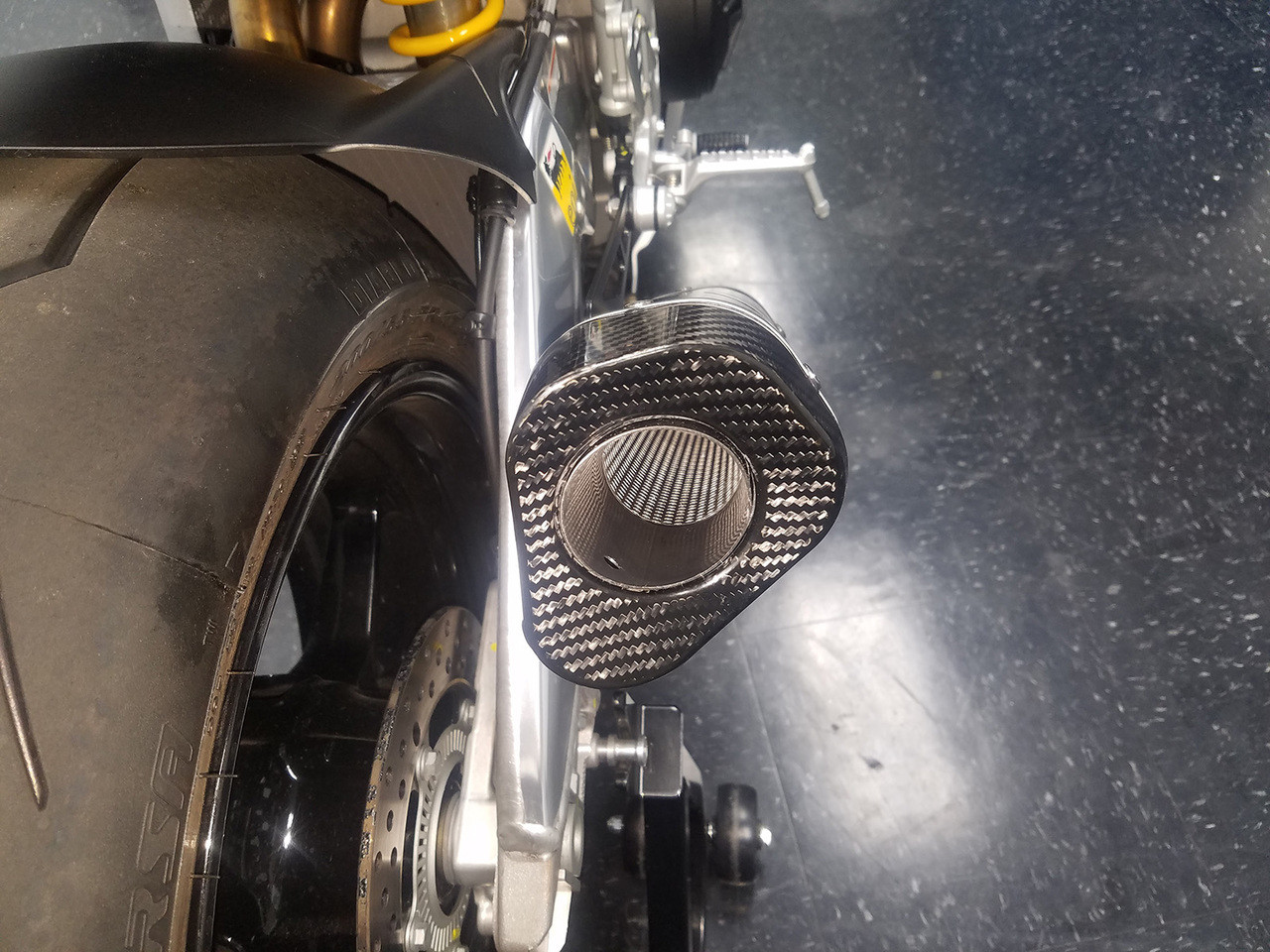 Graves Motorsports Aprilia RSV4 RR / RF Cat Eliminator Exhaust