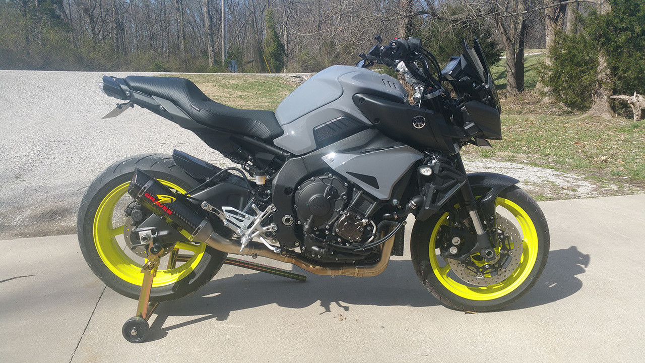 Graves Motorsports Yamaha FZ10 MT-10 Exhaust Valve Cat Eliminator