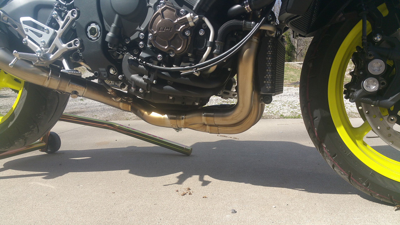 Graves Motorsports Yamaha FZ10 MT-10 Exhaust Valve Cat Eliminator