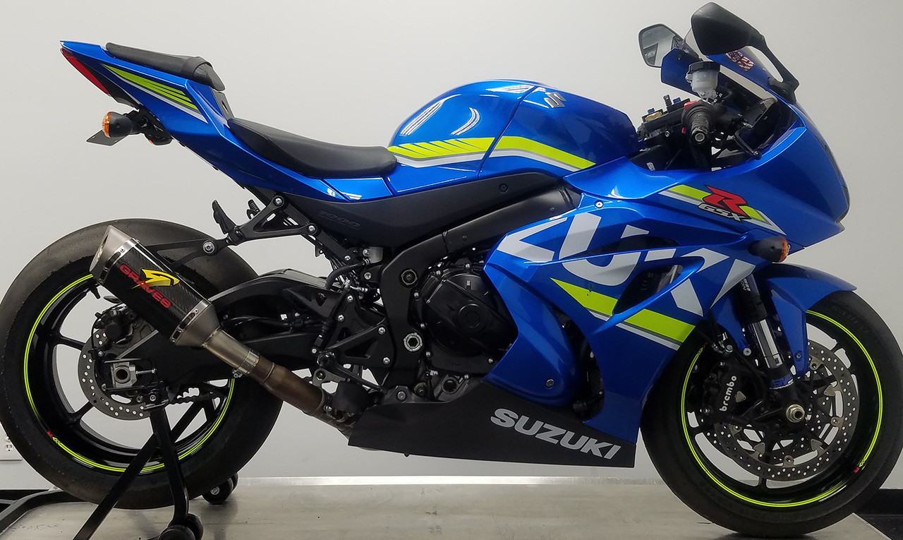 Suzuki GSXR 1000 Cat Back Slip-on Exhaust