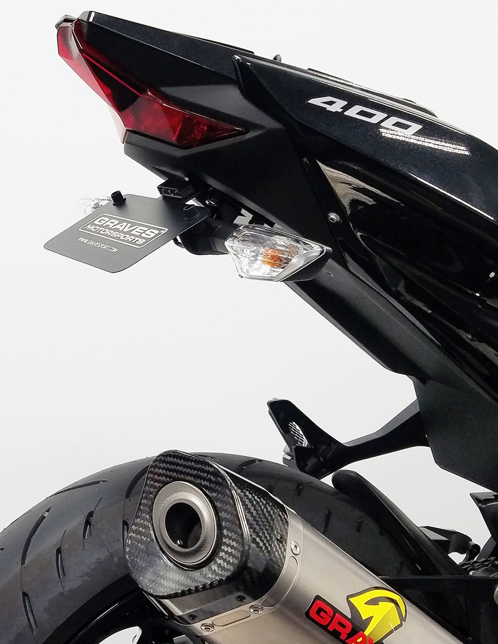 Graves Motorsports Ninja 400 / Z400 / Z500 Ninja 500 Fender